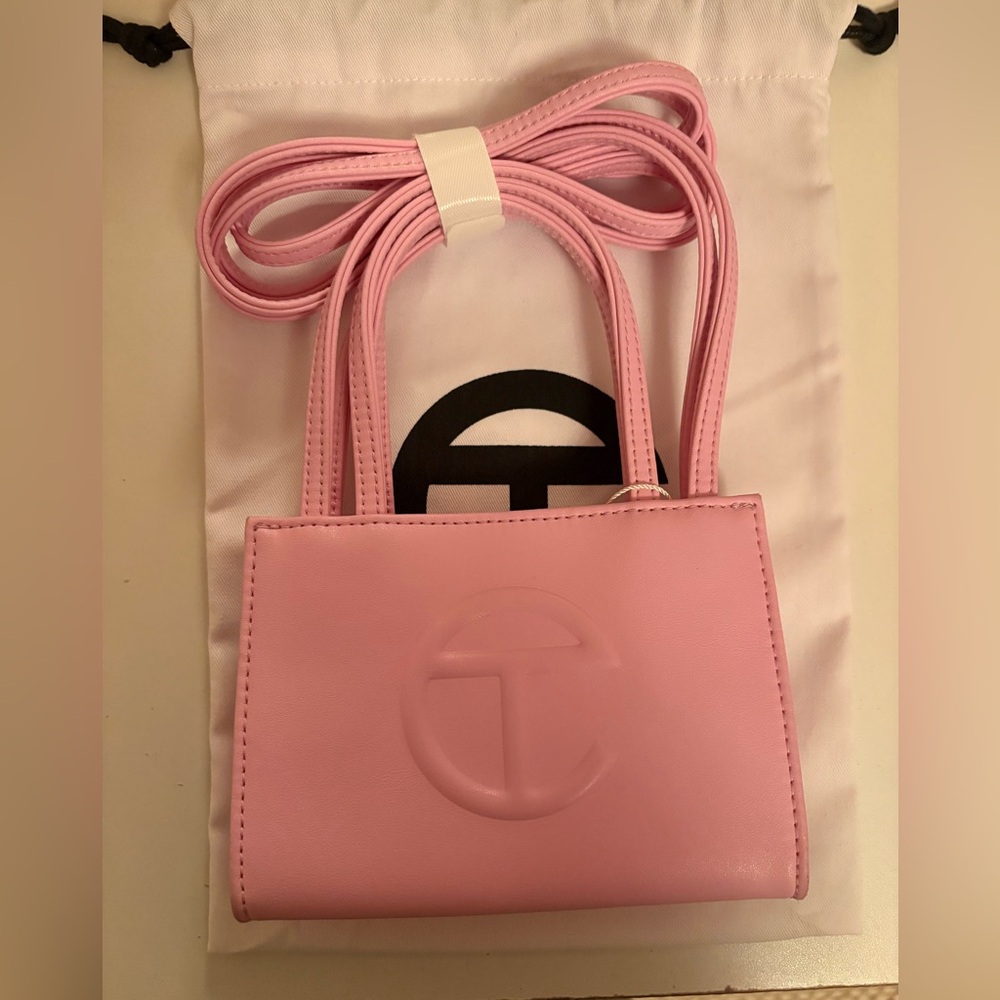 Bubblegum Pink Small Telfar Bag - Picture 1 of 5